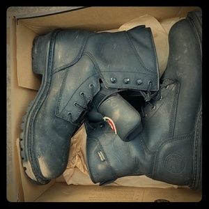 Red wing steel toe irish settler brand work boots